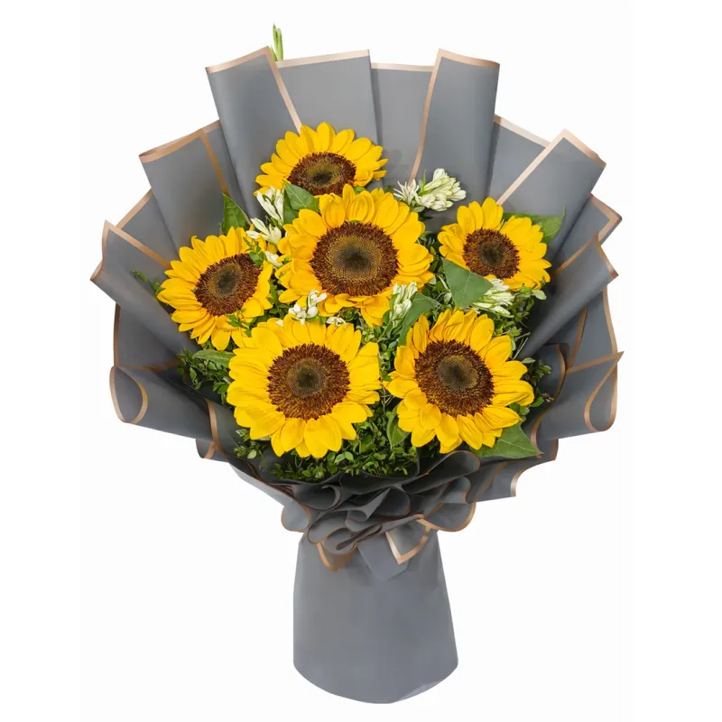 Sunflower Bouquet - Imported Wrap