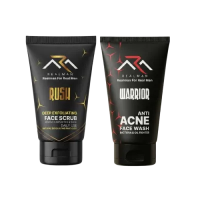 RealMan Warrior & Rush Face Care Combo