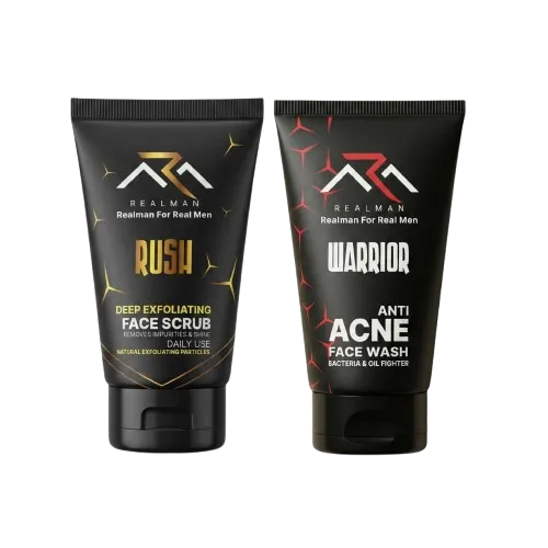 RealMan Warrior & Rush Face Care Combo