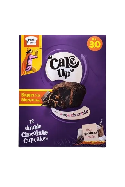Peek Freans Cup Cake Double Chocolate 12Pcs