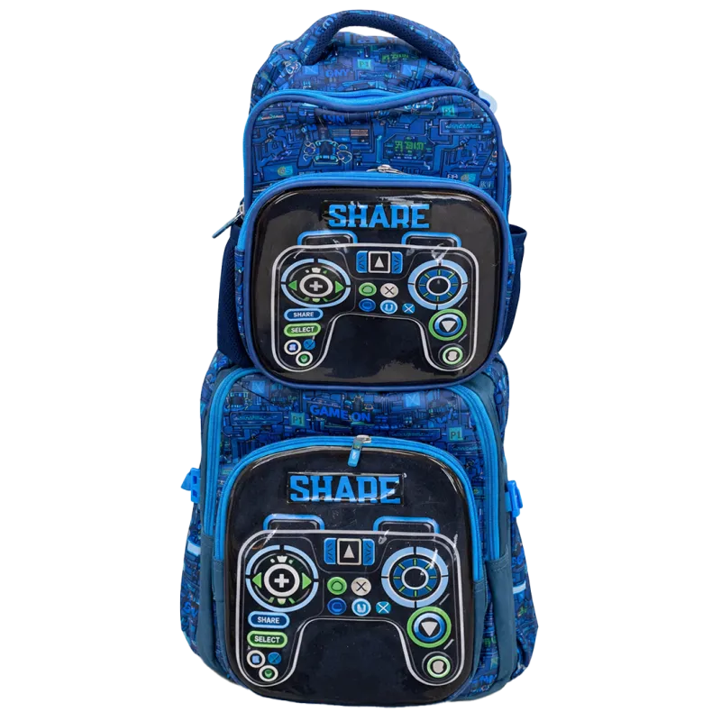 Gaming Wheeled Trolley Bag – Blue