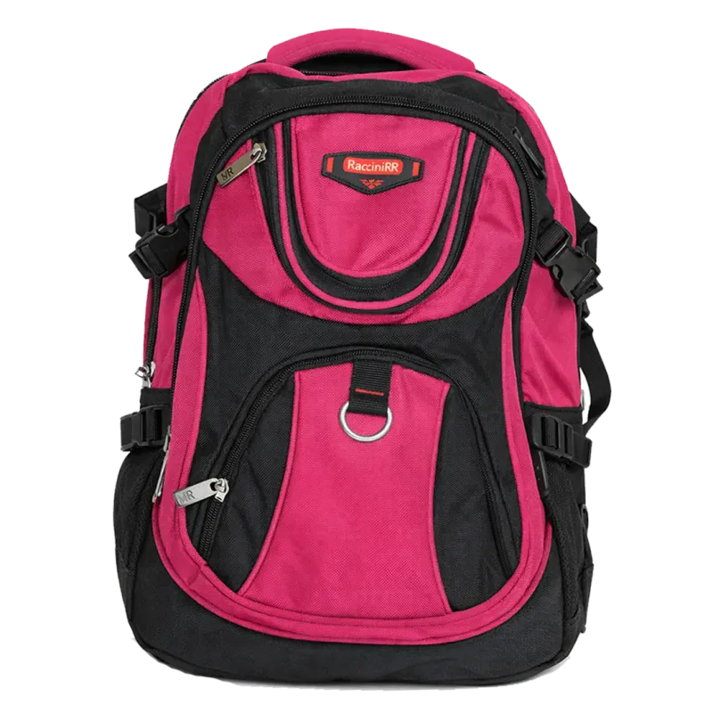 Pink & Black School Bag
