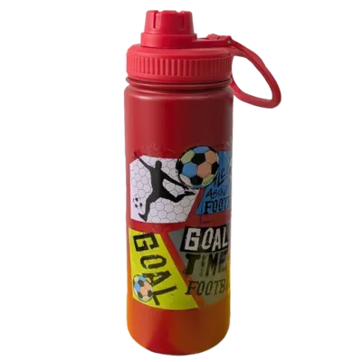 Football Theme Sports Water Bottle For Kids