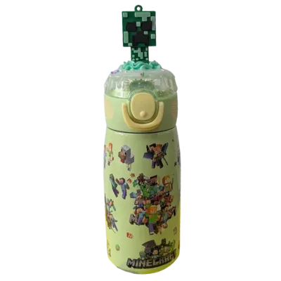 Minecraft Series Green Water Bottle