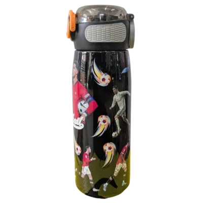 Cristiano Ronaldo themed stainless steel water bottle