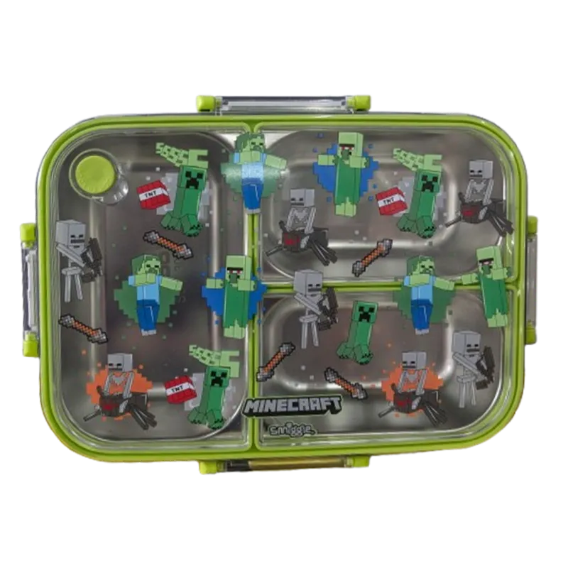 Minecraft Trio Large  Lunch Box