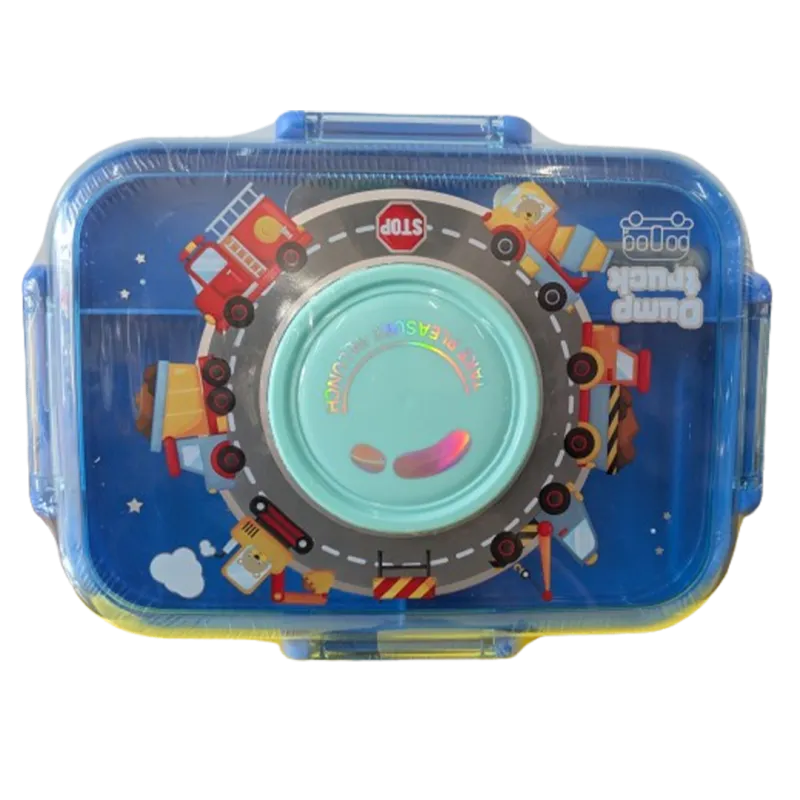 Engineering Truck Themed Lunch Box