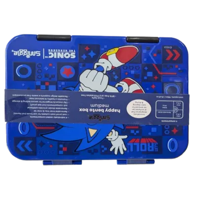 Smiggle Sonic The Hedgehog Happy Lunch Box
