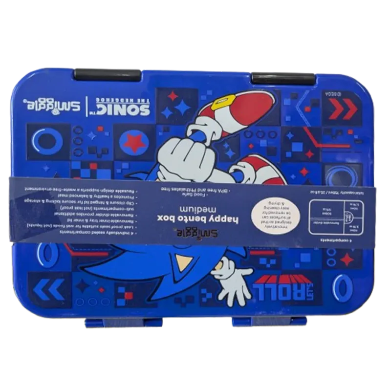 Smiggle Sonic The Hedgehog Happy Lunch Box