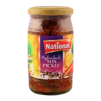 National Hyderabadi Mixed Pickle 370gm