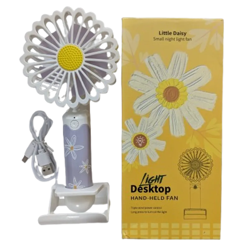 Little Daisy Small Night Light Fan