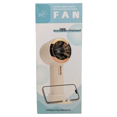 High Speed Handheld Fan With Phone Holder