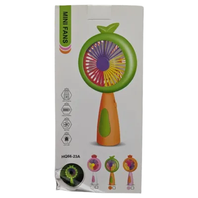 Fruit Style Mini LED Fan
