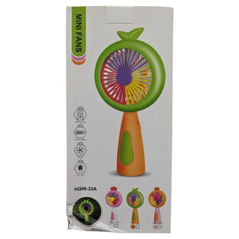 Fruit Style Mini LED Fan