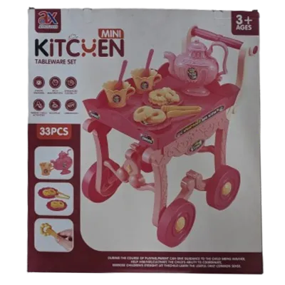 33 Piece Mini Kitchen Tableware Set