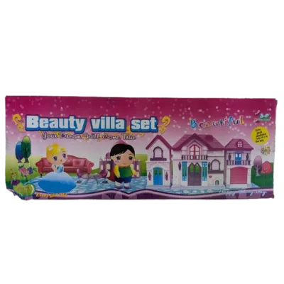 Big Size Beauty Villa Dollhouse Play Set