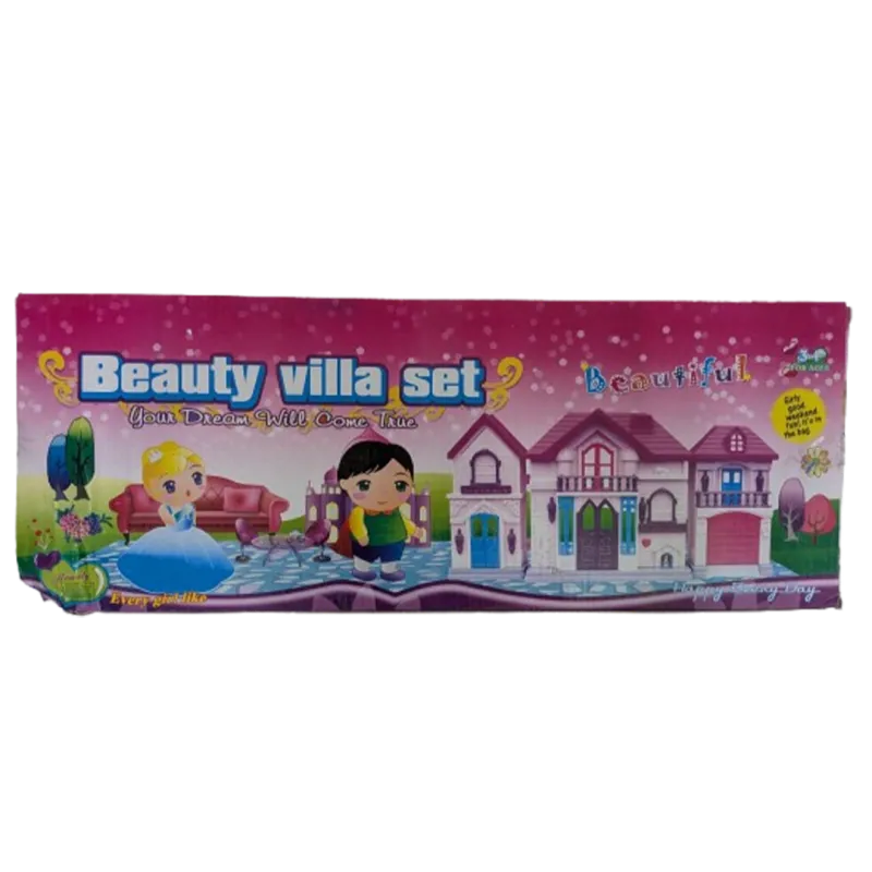 Big Size Beauty Villa Dollhouse Play Set