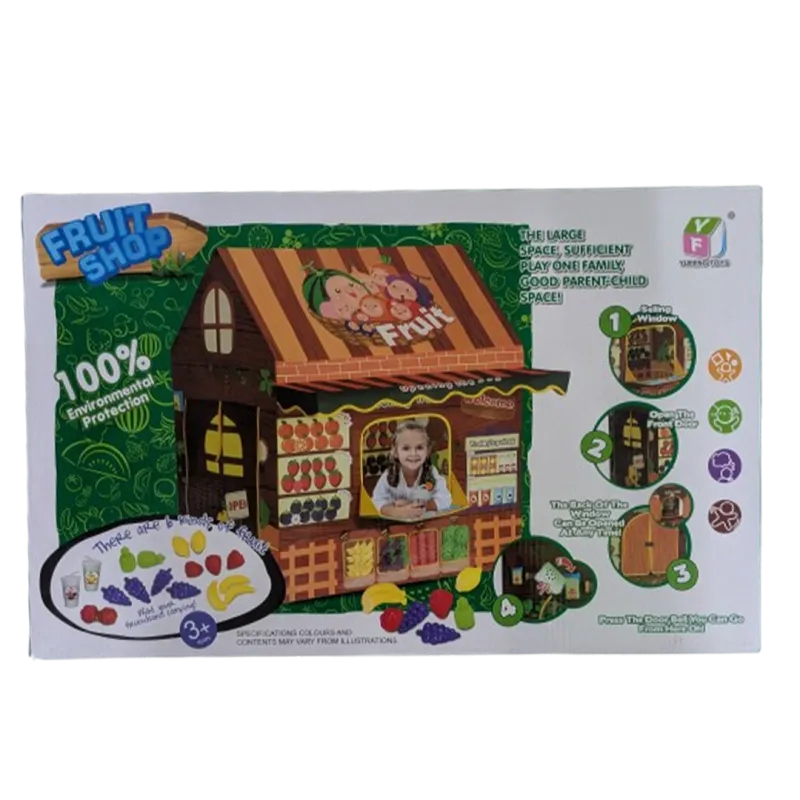 Kids Fruit Shop Play Tent House