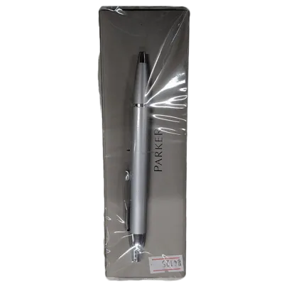 Parker Vector Stainless Steel Chrome Trim Ballpoint Pen