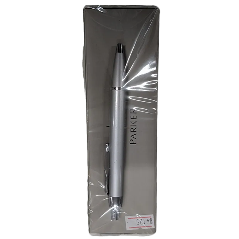 Parker Vector Stainless Steel Chrome Trim Ballpoint Pen
