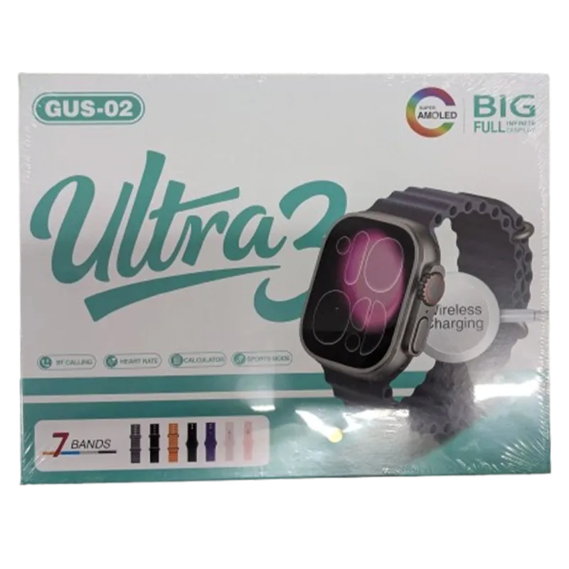 GUS-02 Ultra 2 Smart Watch (7 in 1 Strap)