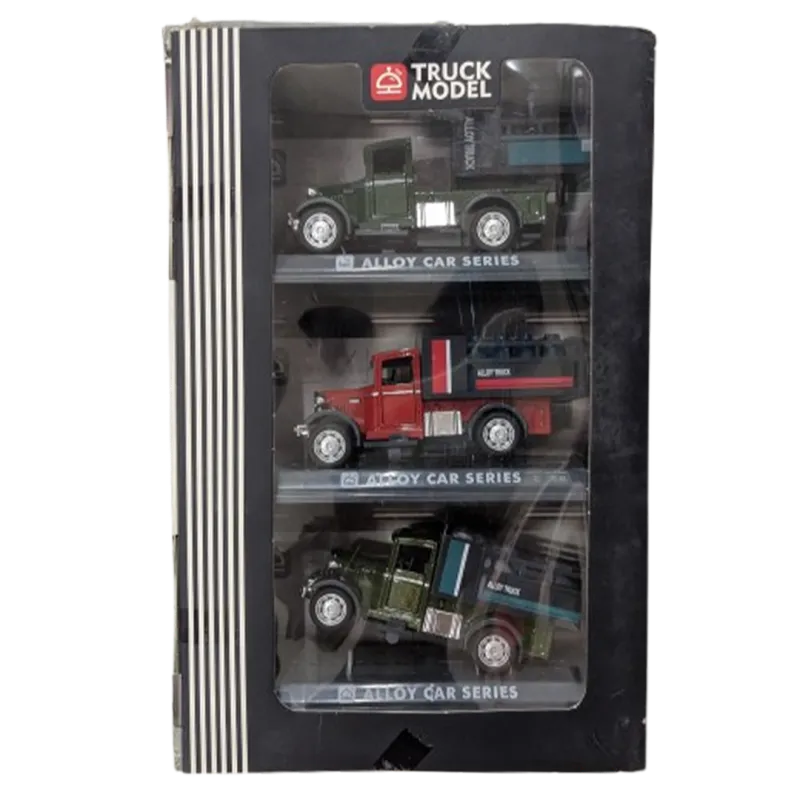 3 Pack Antique Style Die Cast Trucks