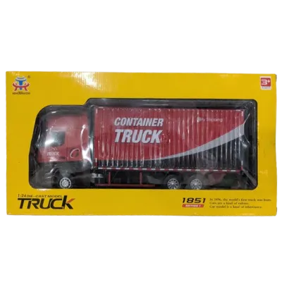 Heng Teng Red Cargo Truck Model