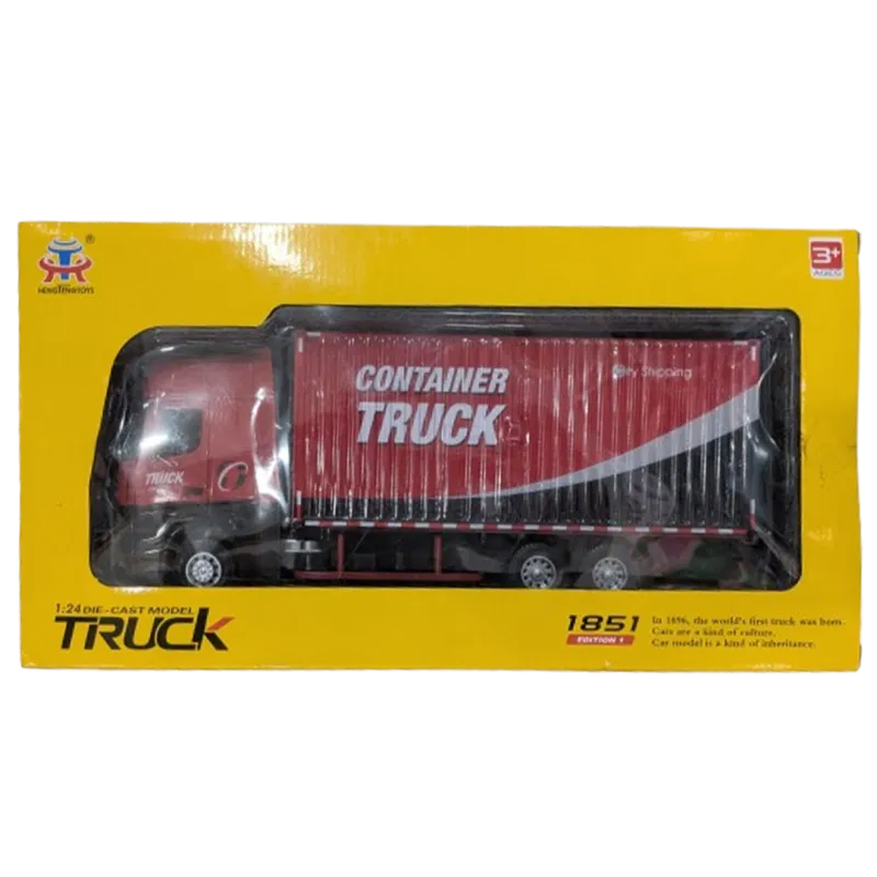 Heng Teng Red Cargo Truck Model