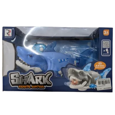 Remote Control Glowing Shark Toy