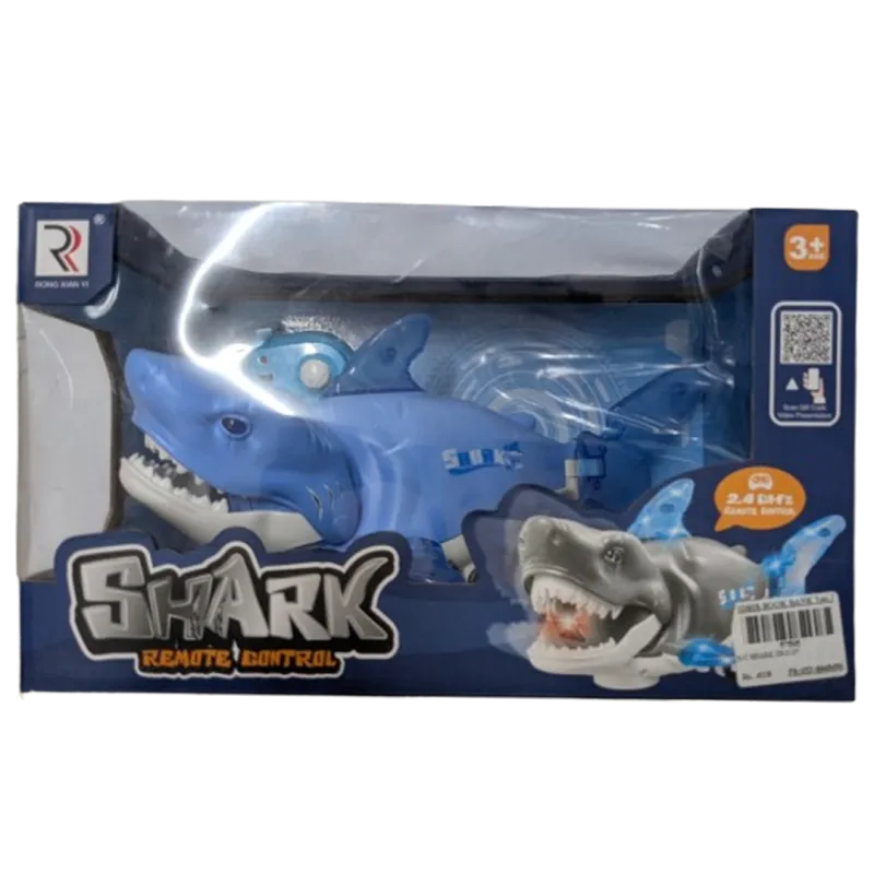 Remote Control Glowing Shark Toy
