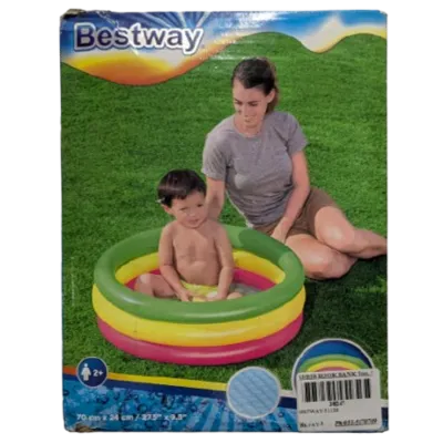 Bestway 3-Ring Inflatable Kiddie Pool