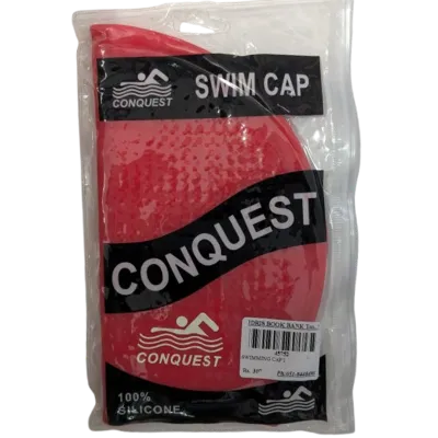 Conquest Waterproof Silicone Swimming Cap