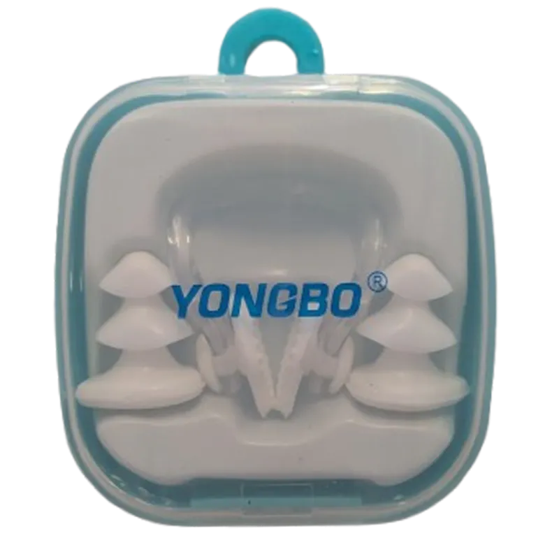 Yongbo Swimming Nose Clip and Earplugs Set