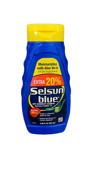 Selsun Blue Moisturizing Shampoo with Aloe Vera 250Ml