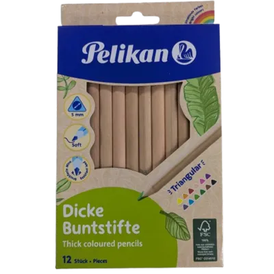 Pelikan Dicke Buntstifte Thick Coloured Pencils