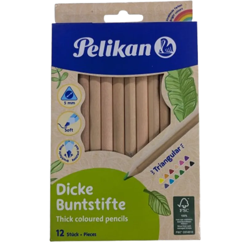 Pelikan Dicke Buntstifte Thick Coloured Pencils