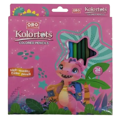 ORO Kolortots Premium 24-Color Sketching Pencil Set