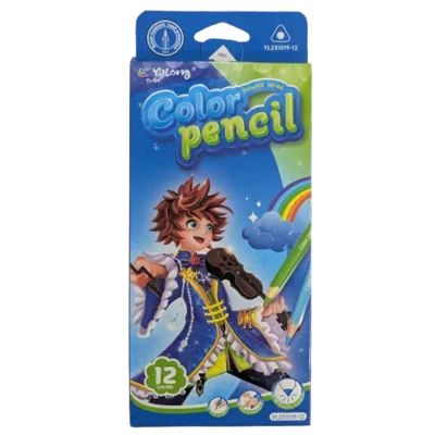 Yalong To Go! 12 Color Princess Series Premium Colored Pencils