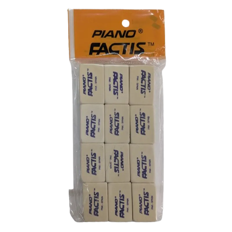 Piano Factis Erasers 12pcs