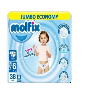 Molfix Diapers Size 6 (Extra Large) 38 pcs