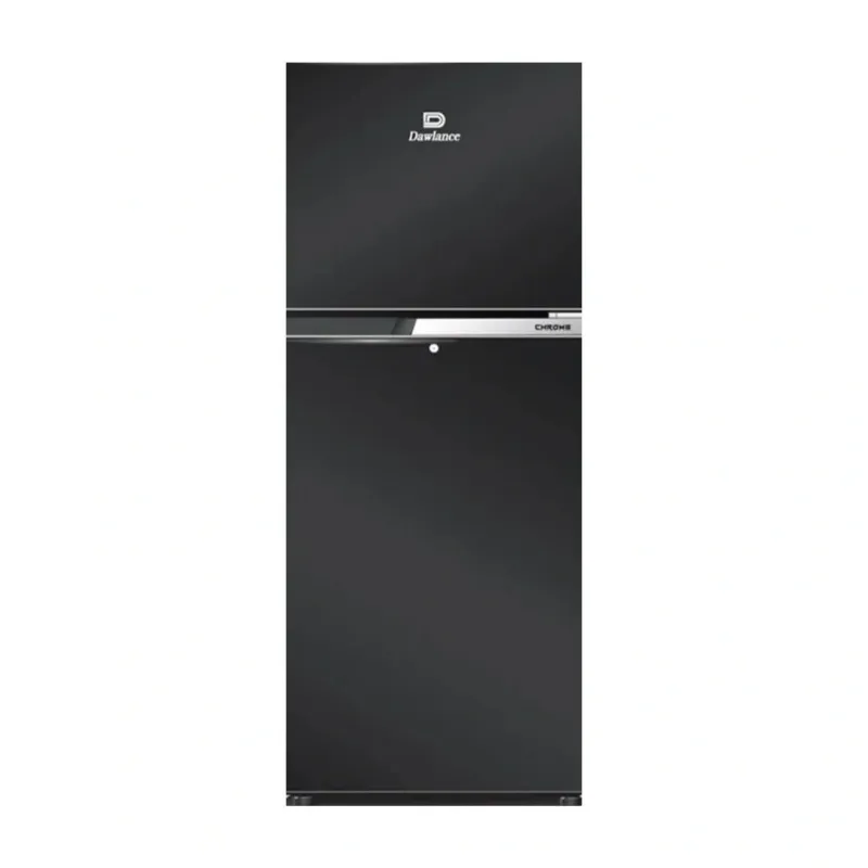 Dawlance Refrigerator 91999 Chrome Hairline Black