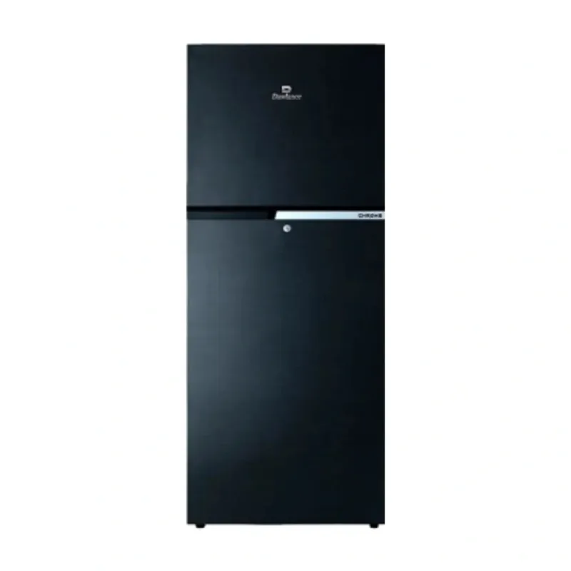 Dawlance Refrigerator 9191 WB Chrome Hairline Black