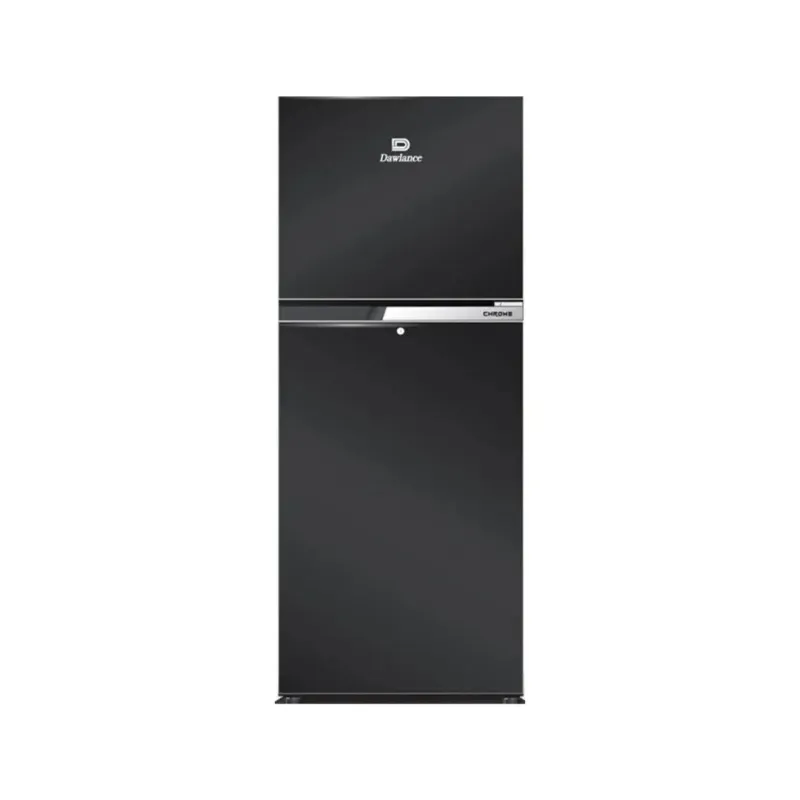 Dawlance Refrigerator 9149 WB Chrome Hairline Black