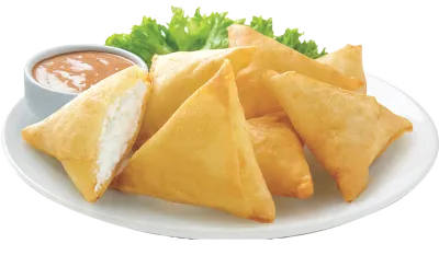 Chicken Veg Samosa 8Pcs