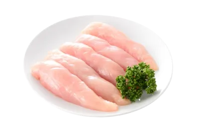 Chicken Boneless Breast Strips 1kg