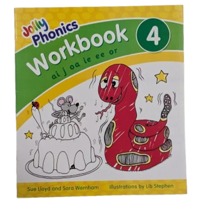 Jolly Phonic Work book 4