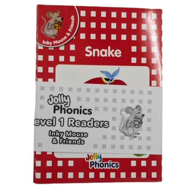 Jolly Phonic Pupil book 1 Decodable Readers Mud Inky Zack Snake Monster Footstep Moat Farm
