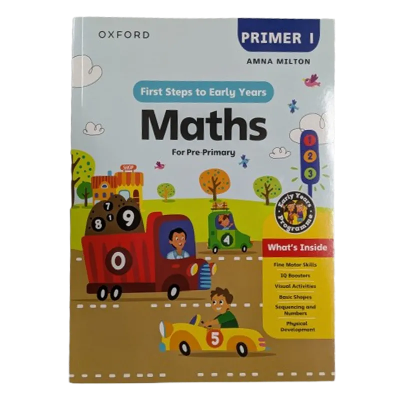 First Steps to Early Years Maths For Pre-Primary (Premier 1)