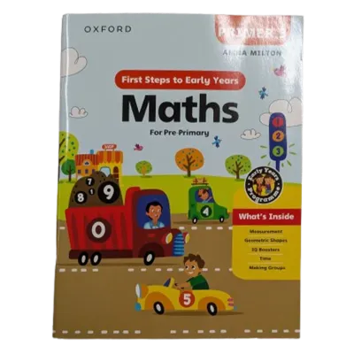 First Steps to Early Years Maths  For Pre-Primary (Premier 3)