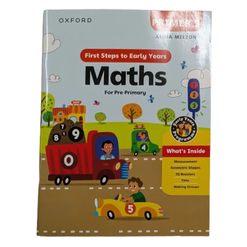 First Steps to Early Years Maths  For Pre-Primary (Premier 3)